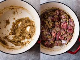 Use the slow cooker to make this nutritious, easy curry and the lamb will melt in your mouth. Easy Shortcut Indian Lamb Curry Recipe Savvy Bites