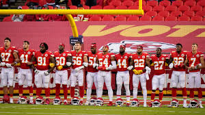 Chiefs left tackle eric fisher tore his achilles tendon in kansas city's afc championship game victory and will not play in super bowl lv against the tampa bay buccaneers. Kansas City Chiefs Fans Boo Teams During Display Of Unity Against Racism Social Injustice