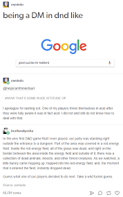 Facepalms Ah Yes A Red Field That Kills All That Touches It What A Wonderful Idea Let S Wander Inside Dm S Hand Descends From Dnd Funny Dnd Dnd Stories