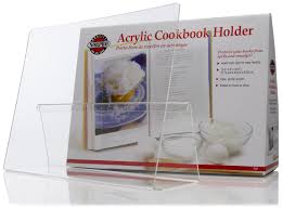 Amazon Com Norpro Acrylic Cookbook Holder Cookbook Stands Home Kitchen Cookbook Holder Norpro Tablet Holder