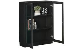 To see more color options click on any picture. Kobi Small Wide Bookcase With Glass Doors Fantastic Furniture