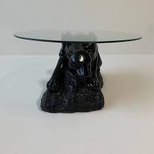 Description terms and conditions technical info description. Ta014 Black Panther Coffee Table With Glass Top Girls Girls Girls Studio