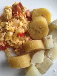 Haitian Breakfast Banan And Scrambled Eggs Recettes De Cuisine