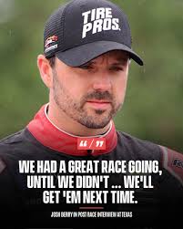 Last race in the 4 car. I fell like with the change that they have made to  the 21 Josh is going to have a very fast car in 2025 the last