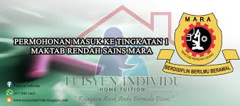 Kini, anda boleh membuat permohonan kemasukan sekolah berasrama penuh (sbp). Tuisyen Individu Home Tuition 1 Kelantan Permohonan Kemasukan Tingkatan 1 Mrsm 2016