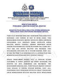 Polisi mendalami keterkaitan keduanya dengan jaringan ansharut daulah di indonesia. Kenyataan Media Pengarah Jabatan Polis Diraja Malaysia Royal Malaysia Police Facebook