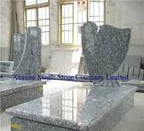 Spray White Engraved Tombstone, Spray White Granite Monument & Tombstone  from China - StoneContact.com