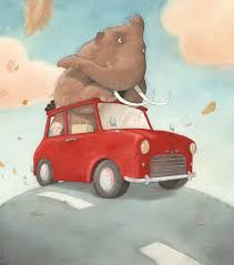 How To Raise Your Pet Mammoth Design Del Personaggio Bambino Illustrazione Illustrazione