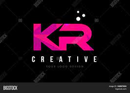 Free for commercial use ✓ no. Kr K R Letter Logo Vector Photo Free Trial Bigstock