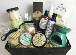Garuda international offers exceptional fair trade and organic vegan gift baskets and gift boxes. Aromatherapy Relaxation Gift Basket Organic Vegan Your Choice Bath Salts Essential Oils Top Six Aromatherapy Gifts Relaxation Gift Basket Relaxation Gifts