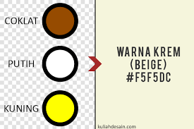 Warna beige merupakan salah satu warm color yang netral untuk diterapkan pada hunian. Mengenal Warna Krem Beige Lebih Dalam Kuliah Desain