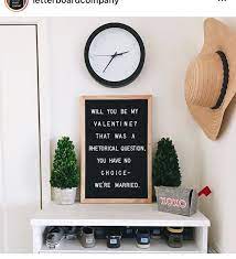 Maybe you would like to learn more about one of these? Valentine S Day Felt Letter Board Message Board Quotes Letter Board