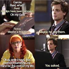 Criminal Minds Penelope Garcia Spencer Reid Criminal Minds Memes Criminal Minds Funny Criminal Minds
