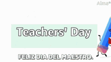 Feliz día del maestroluz alvaexpresamos nuestra gratituda tu vocación, a tu dedicación y entrega.a tu acompañamiento y preocupación por tus estudiante @emaze_tweets is the leading online #presentation software. Dia Del Maestro Gif Diadelmaestro Discover Share Gifs