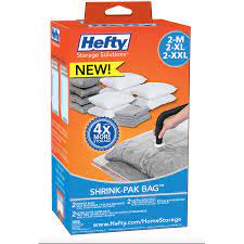 This item will ship to united states, but the seller has not specified shipping options. Hefty Med Xl Xxl Shrink Pak Vacuum Seal Bags 6 Pack Walmart Com Walmart Com
