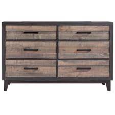 Includes tip restraint kit for securing dresser to your wall to prevent tipping. Crown Mark Tacoma Dresser In Two Tone B8270 1