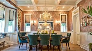 The great collection of wallpaper dining room ideas for desktop, laptop and mobiles. 19 Gorgeous Wallpaper Ideas For Your Beautiful Dining Room