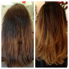High Contrast Ombre Hair Color And Keratin Express Blowout By David Barron At The Best Salon In Atlanta Ombre Hair Color Keratin Hair Treatment Best Hair Salon