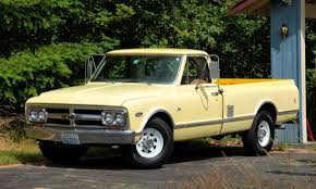 Image result for Contractors Yellow 1967 Truck