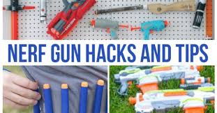 Awesome nerf gun games & cool diy nerf targets for kids to play at home. Nerf Hacks