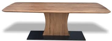 Oak wood and metal.kitchen chairside chest end table. Casa Padrino Luxury Oak Wood Dining Table With Metal Base Different Colors Sizes Rustic Solid Wood Kitchen Table Dining Room Furniture