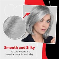 My old natural hair was mid brown colour, and that's the dye i was using, but like you, the dye had to be left on for a long time to cover the grey so now my hair is dark brown. Permanent Silver Gray Hair Dye Cream Long Lasting Sadech