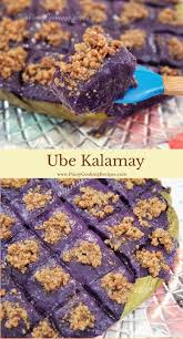 Ube Kalamay Filipino Desserts Sweet Buns Ube