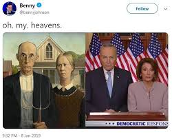 Twitter Erupts In Memes Mocking Pelosi And Schumer S Rebuttal Daily Mail Online