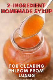 2 Ingredient Homemade Syrup For Clearing Phlegm From Lungs Homemade Cough Remedies Cough Remedies Cold Remedies