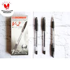 Jual Pulpen V2 0 6mm Snowman Hitam Jakarta Utara Paper Shop Jkt Tokopedia