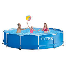 Please visit my homepage for my intex playlist. Intex 12 X 30 Metal Frame Above Ground Pool With Filter Pump Target