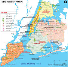 Nyc Map Map Of New York City Information And Facts Of New York City