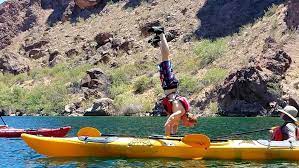 Tour Guide Oh You Do Parkour So You Could Probably Like Do A Handstand On My Kayak Me Yep Ninjawarrior Ninja Handstands Ninja Warrior Kayaking Parkour