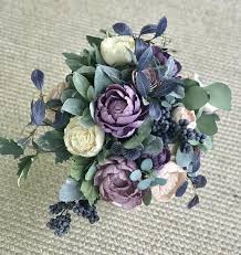 Wood Flower Bouquet Sola Wood Flower Wedding Bouquet Blush Pink And Deep Plum Peony Ready To Ship Purple Ecoflowers Bridal Flowers Wooden Flower Bouquet Sola Flower Bouquet Wood Flowers