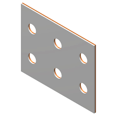 Mounting plate metal brackets wall shelves supports shelf bracket concealed. 230kv Bi Metalic Transition Plate