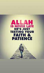 Soo Just Be Patient Nd Have Faith Islamic Love Quotes Islamic Inspirational Quotes Quran Quotes