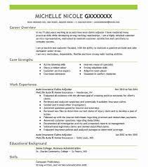A bachelor's degree or equivalent relevant experience. Auto Insurance Claims Adjuster Resume Example Livecareer