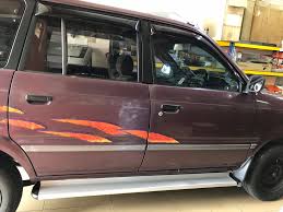 Semua bahagian lengkap dibalut dengan kulit pvc atau pu atau semi leather bercorak diamond vip dan. Toyota Unser Modified 4x4