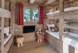 Try woodland creek's rustic timber frame bunk beds, our midnight dark aspen furniture rustic log bunk beds or the dozens of other reclaimed wood bunk beds we offer. Wood Essential For Achieving Alpine Chalet Ambiance Ovo Network