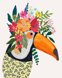 Check spelling or type a new query. Delightful Illustrations Of Animals Wearing Flower Crowns By Mia Charro