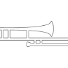 The trombone is a musical instrument in the brass family. 1
