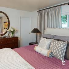 Along the one wall, it's practially all windows, and along the wall on the other side are two doorways. How To Arrange A Bedroom With Weird Window Placement Ktj Design Co