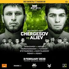 Live Combat Sport Schedule: 2/6