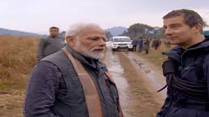 pm modi on man vs wild with bear grylls