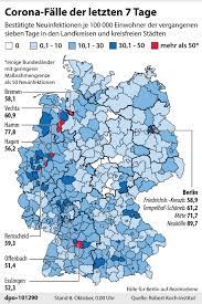 Information on measures and restrictions. Maps Where In Germany Are The Covid 19 Hotspots Right Now The Local