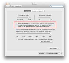 Normalerweise müssen sie die taste gedrückt halten, um die sekundäre funktion der gewünschten tastaturtaste zu verwenden. F Tasten Umbelegen Macuser De Community