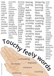 Touchy Feely Words Book Writing Tips Writing Words Writing Tips