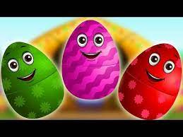 Surprise Eggs Nursery Rhymes Old Macdonald Had A Farm Learn Colours Farm Animals Chuchu Tv Nursery Rhymes Learning Colors Nursery Rhymes Songs