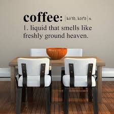 Coffee Wall Decal Dictionary Definition Decal Coffee Etsy Coffee Wall Decals Coffee Shop