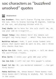 Yess Bfu And Soc Six Of Crows Crow The Grisha Trilogy